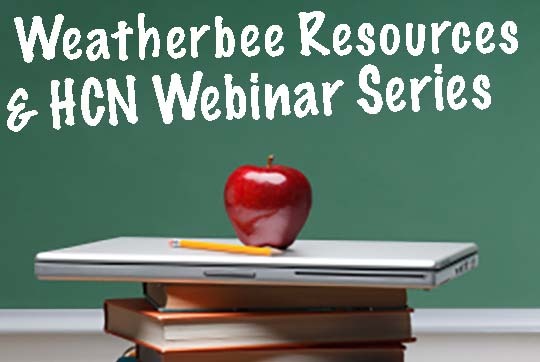 Weatherbee Resources & HCN webinar series